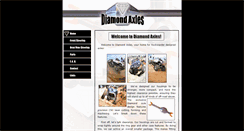 Desktop Screenshot of diamondaxle.com